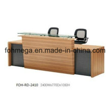 Mesa de recepção dianteira da mobília de escritório de China para a venda (FOH-RD-2410)